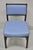 Mid 20th Century Vintage Mid Century Modern Jens Risom Style Blue Sculpted Dining Chair -Set of 6 For Sale - Image 4 of 11