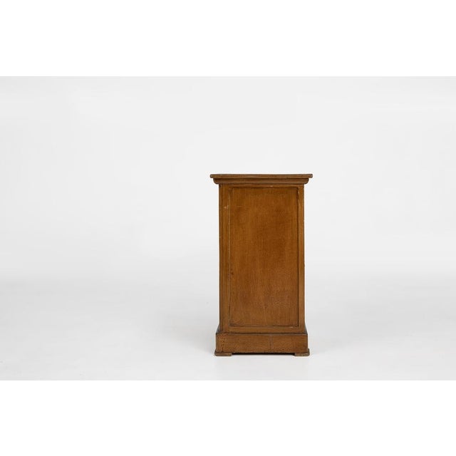 Art Deco French Nightstand in Varnished Wood, 1930s For Sale - Image 12 of 13