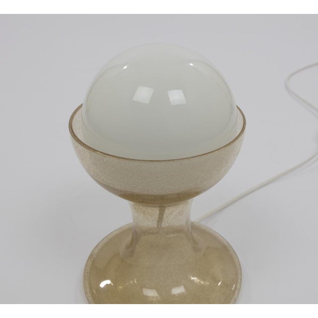 Glass LT 215 Table Lamp by Carlo Nason for A.V. Mazzega, 1970s For Sale - Image 7 of 9