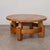 1950s French Solid Oak Coffee Table For Sale - Image 4 of 15