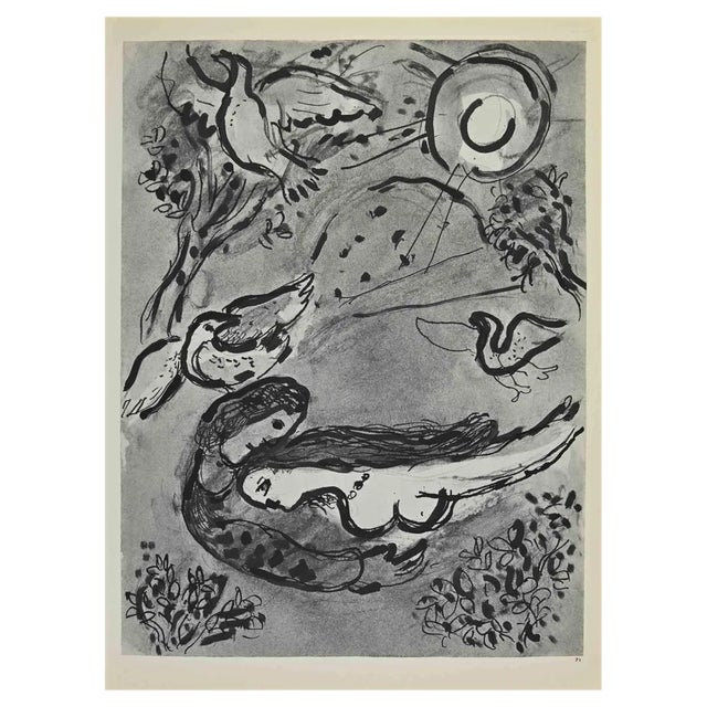Marc Chagall, Song of Songs, Lithograph, 1960s For Sale