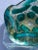 Teal Vintage Murano Art Glass Bowl For Sale - Image 8 of 12