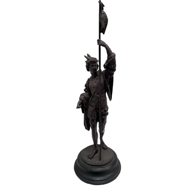 Antique Cast Metal Renaissance-Style Sculpture | Chairish