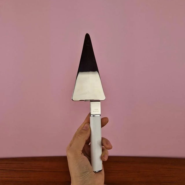 Oval Cake Spades by Mikael Björnsterna for Boda Nova, 1980s, Set of 2 For Sale - Image 6 of 9