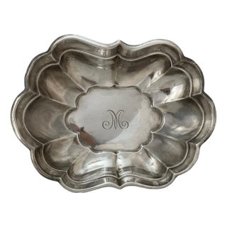 1940s Sterling Silver Vegetable Bowl by Reed & Barton For Sale