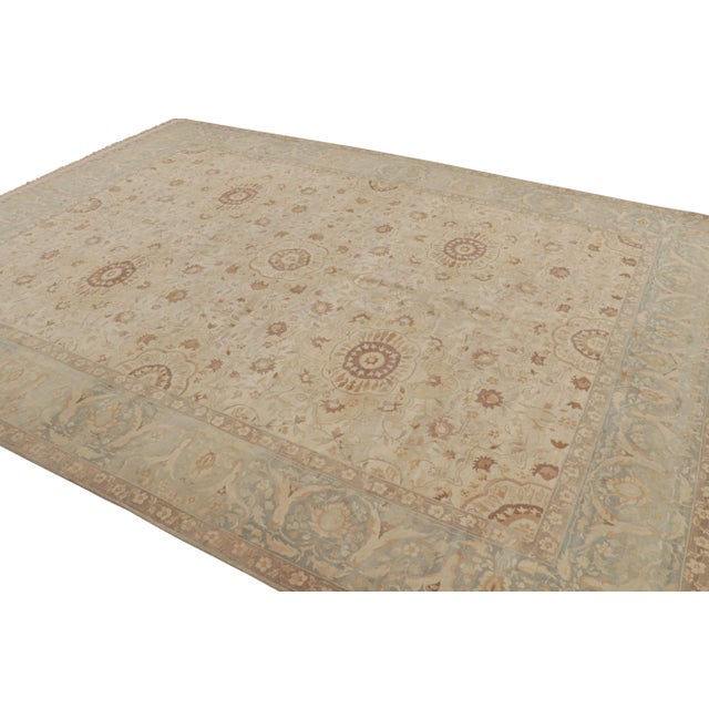 Hand-knotted in wool circa 1980, this vintage rug hails from the Modern Classics Collection by Rug & Kilim, influenced by...