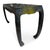 Late 20th Century Attributed Maitland-Smith Hollywood Regency Tessellated Stone Console Table With Brass Inlay For Sale - Image 9 of 13