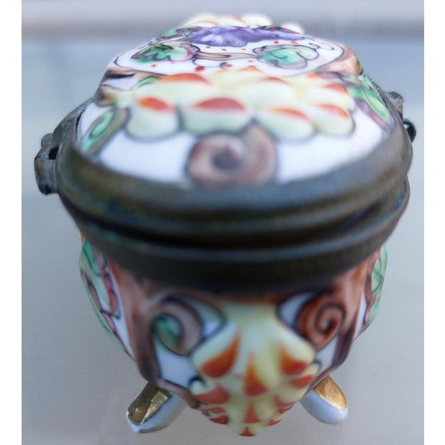 Vintage Box from Capodimonte, 1920 For Sale - Image 3 of 6