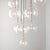 Cluster 13 Mix Polished Nickel Hanging Lamp by Schwung For Sale - Image 13 of 14
