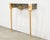Art Deco French Napoleon Empire Style Marble Bronzed Wall Console Table For Sale - Image 3 of 16