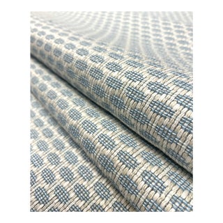 Remnant Schumacher Hickox Fabric 76651 / Sky Blue For Sale