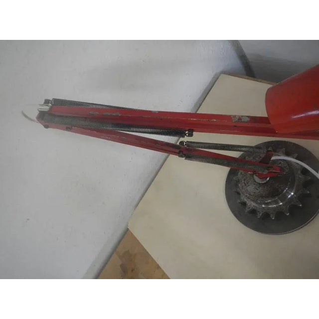 Table Lamp in Metal, Denmark, 1960s For Sale - Image 4 of 9