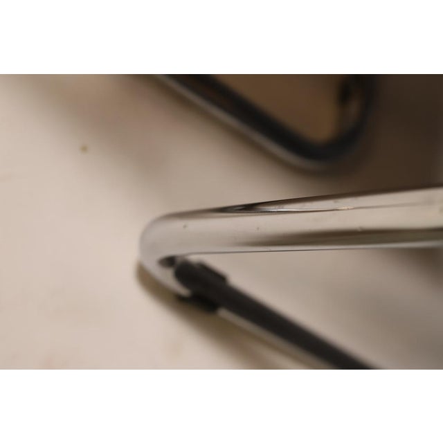 Set of Tubular Steel Cantilever Armchairs, 1970s For Sale - Image 18 of 18