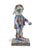 In Mr. Dollars, Nathalie De Santis transforms an imposing, large-scale Playmobil figure, complete with a helmet and its...