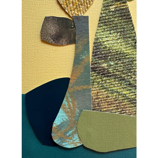 Paper "Superbloom 1" Original Mixed-Media Collage on Paper by Zac Woodiel For Sale - Image 7 of 8