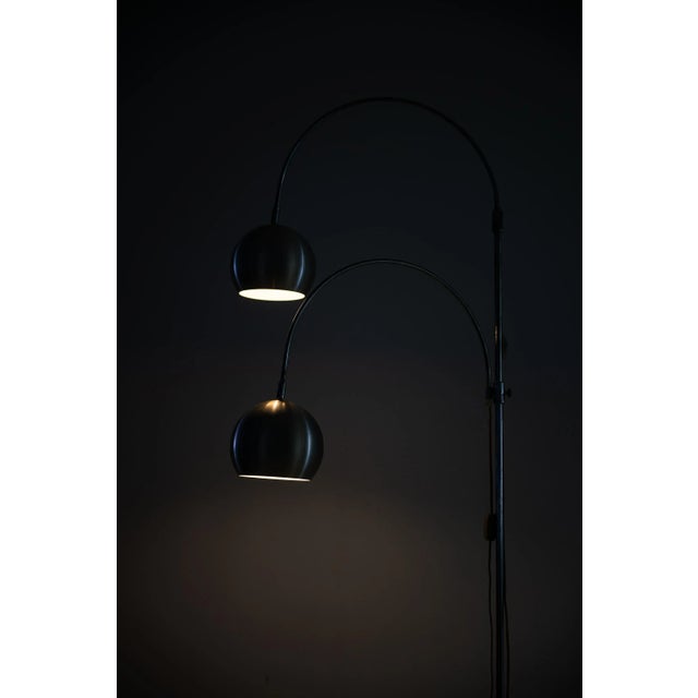 Large Italian Flexible 2-Arm Floor Lamp, 1960s For Sale - Image 8 of 13