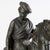 Late 19th Century Antique Spelter Horse and Rider Clock Topper Statue For Sale - Image 5 of 5