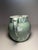 Neoclassical Vintage Wedgwood England Jasperware Pitcher Jug Sage Green Neoclassical Relief For Sale - Image 3 of 9