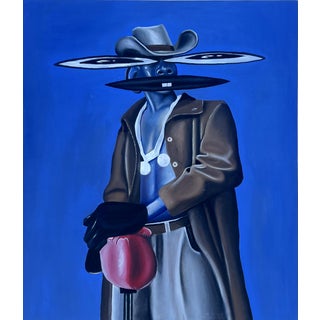 Still Standing Contemporary Oil Painting For Sale
