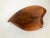 Mid-Century Walnut Bowl in Shape of a Leaf, Austrian, 1950s For Sale - Image 6 of 8