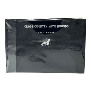 Cross Country With Hounds f.a. Stewart 1937 Hardcover Fox Hunting Sporting Book