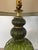 Vintage Murano Glass Table Lamps - Barovier & Toso Style Olive Green - a Pair For Sale - Image 13 of 17