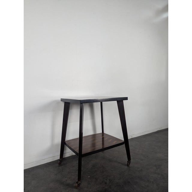 Italian Marquetry Side Table, 1950s, in Very Good conditions.