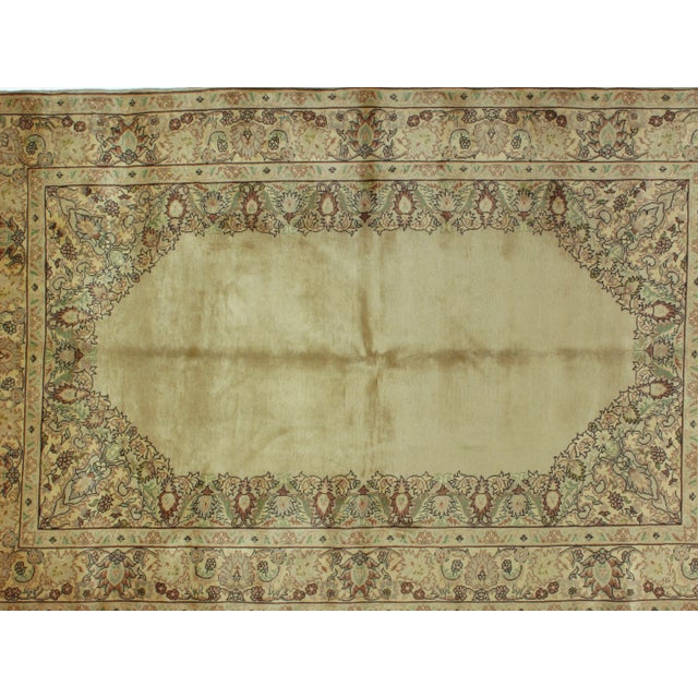 Persian 1990s Oushak Carpet - 6′2″ × 9′6″ For Sale - Image 3 of 6