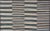 Modern Flat-Weave Kilim Rug With Classic Stripe Design in Blue, Cream, Brown For Sale - Image 3 of 11