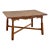 Vintage Cushman Style Solid Wood Maple Dining Table With Leaf For Sale