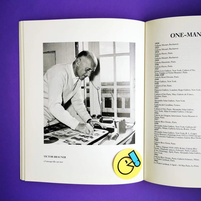 1989 Victor Brauner Art Exhibition Book Catalog the Mayor Gallery London 1980s For Sale - Image 4 of 12