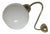 Vintage Art Deco Wall Lamp, Poland, 1950s For Sale