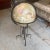 Metal Mid-Century Modern Metal Globe on Stand For Sale - Image 7 of 7
