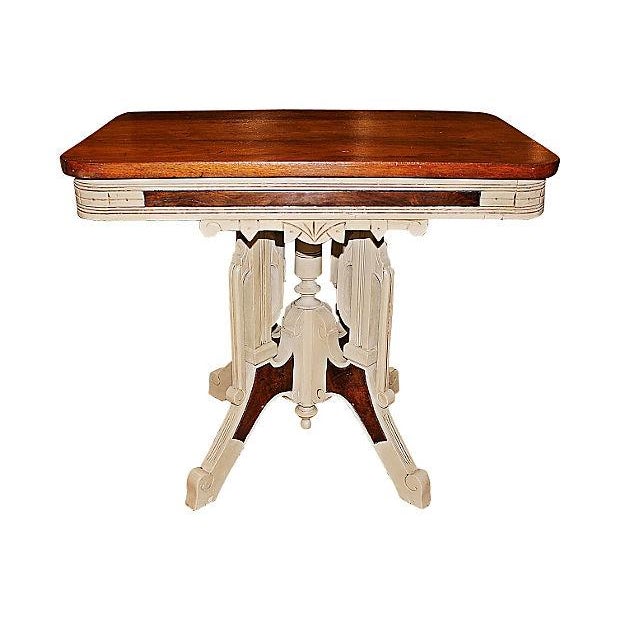 Eastlake Victorian Painted Table Chairish