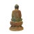 2010s Rustic Wood Sitting Gautama Amitabha Shakyamuni Buddha Statue For Sale - Image 5 of 6
