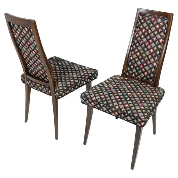 Harvey Probber Pair of Harvey Probber Model 1055 Sculptural Dining or Side Chairs For Sale - Image 4 of 12