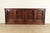 An outstanding monumental antique American Empire or Federal style quadruple bookcase cabinet In the manner of R.J. Horner...
