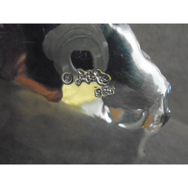 1980s Sterling Pekinese Figure For Sale - Image 4 of 4