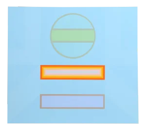 Untitled Minimalist Silkscreen by Carmen Louis Cicero