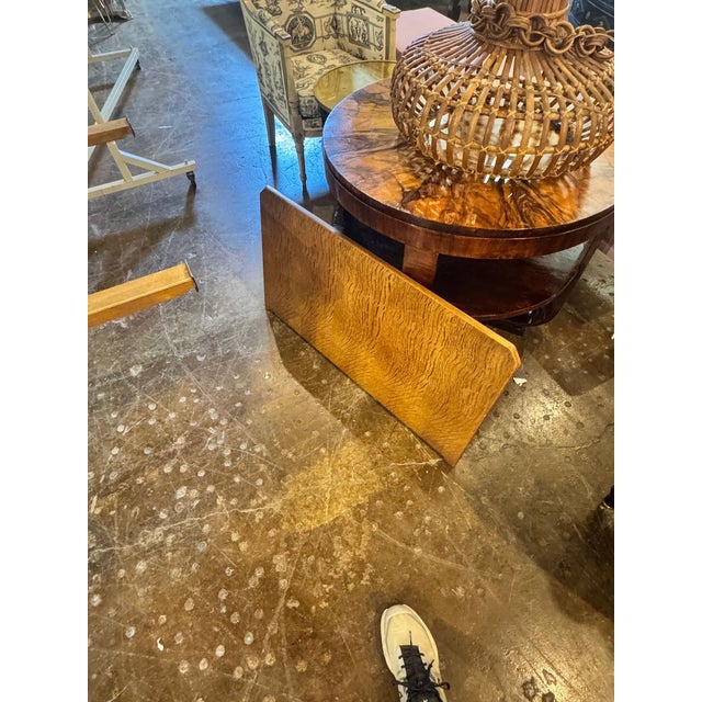 Danish Mid Century Oak Dining Table For Sale - Image 4 of 12