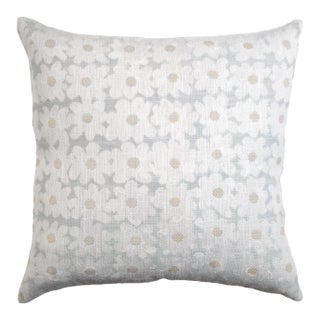 Kevin O'Brien Daisy Shell 30" Performance Pillow For Sale