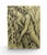 Original charcoal and graphite drawing on yellow paper by internationally recognized Argentinian-born artist Ricardo...