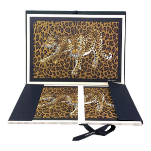 Dolce & Gabbana Leopard Paper Placemats- Set of 36