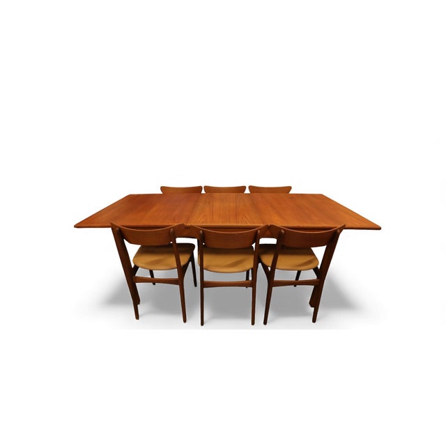 Danish Teak Dining Table with Butterfly Top, 1960s For Sale - Image 9 of 16