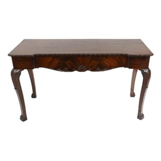 Mahogany Serving Table, 1880s For Sale