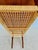 Vintage Danish Teak Coffee Table with Woven Rattan Magazine Shelf, 1960s For Sale - Image 18 of 18
