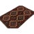Traditional Rug & Kilim’s Afghan Baluch Tribal Rug in Rust Tones With Geometric Medallions For Sale - Image 3 of 7