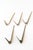 Metal Vintage Asymetric Wall Hooks by Hertha Baller, Austria, 1950s, Set of 5 For Sale - Image 7 of 7