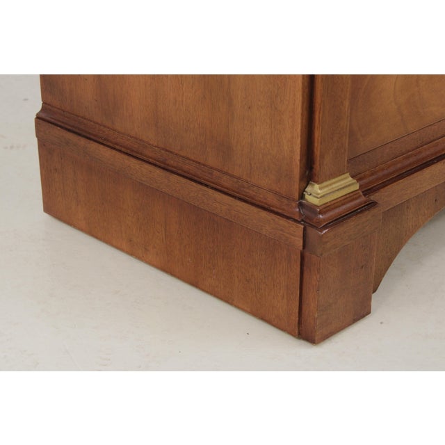 Henredon Natchez French Empire Marble Top Chest For Sale - Image 13 of 18