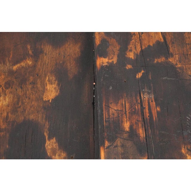 Vintage Industrial 54.375 In. Maple Woodworkers Workbench For Sale - Image 16 of 16